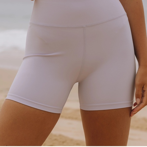 Daily Drills Purple Biker Shorts